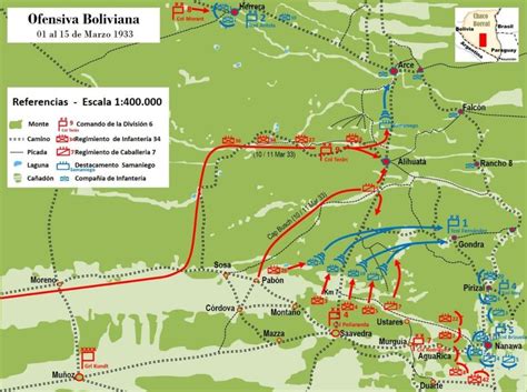 Ofensiva Boliviana En Al Huata Y Kil Metro
