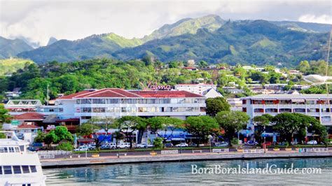 Visiting Papeete On The Main Island Of Tahiti