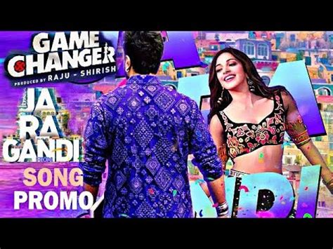 Jaragandi Song Game Changer Ram Charan Kiara Advani Shankar