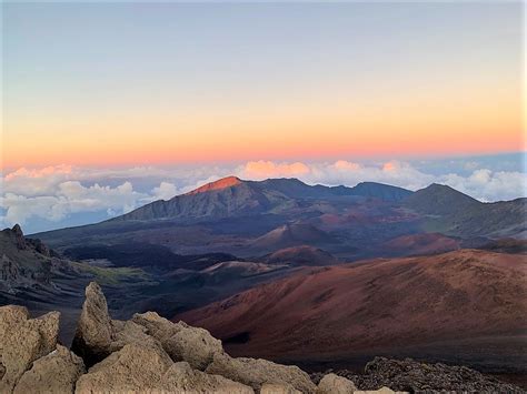 Watching the Sunset at Haleakala in Maui 2022 - TouringTara