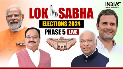 Lok Sabha Elections 2024 59 Per Cent Voter Turnout Recorded In Fifth