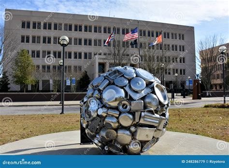 Cumberland County Courthouse Fayetteville Nc Editorial Stock Image