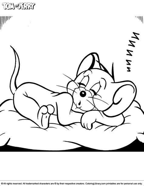 Coloring Pages Of Tom And Jerry Coloring Home