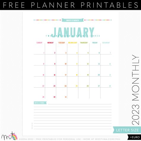 Monthly Calendar Printable Two Page Lined Unlined Off