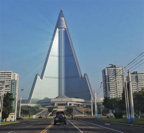 Ryugyong Hotel in North Korea is the tallest unoccupied building in the ...