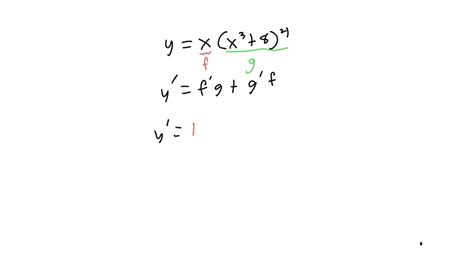 Solved Differentiate The Following Function Y Equals X Left