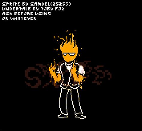 Undertale Grillby By Sharfav3in On Deviantart