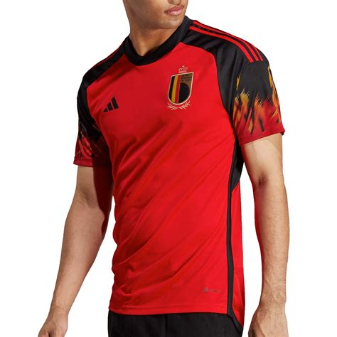 Camiseta Adidas B Lgica Roja Y Negra Futbolmania