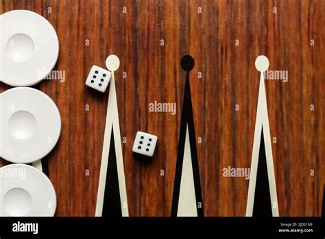 Wooden Backgammon Pieces Hi Res Stock Photography And Images Alamy