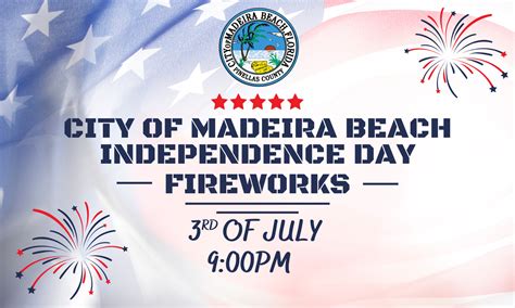 Independence Day Fireworks Celebration Madeira Beach Fl