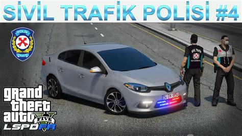 Gta S V L Traf K Pol S Renault Fluence Lspdfr Youtube