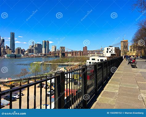 Brooklyn Heights Promenade, Brooklyn, New York Editorial Photography ...