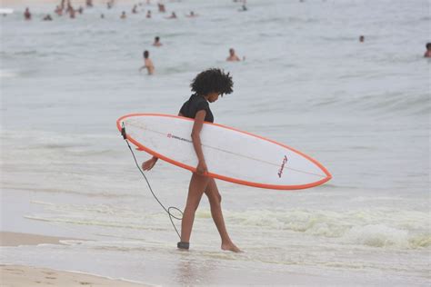 IMAAN HAMMAM In Bikini At Ipanema Beach In Rio De Janeiro 01 05 2018