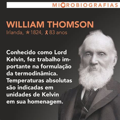 William Thomson Lord Kelvin William Thomson Análise Matemática