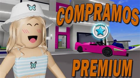 Comprei Robux E Gastei No Premium Do Brookhaven Roblox Youtube