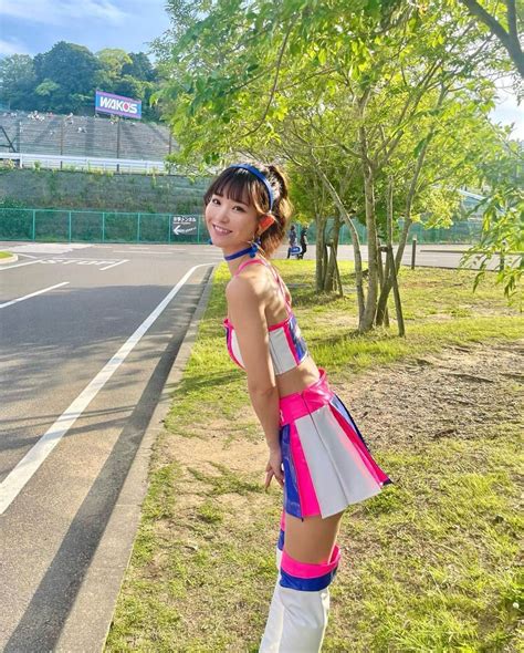 西村いちかさんのインスタグラム写真 西村いちかinstagram「gtお疲れ様でした！ 今日の鈴鹿は気温30度超え！ 暑い中応援して