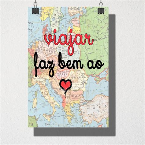 Poster A Viajar Faz Bem Elo Produtos Especiais