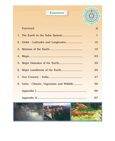 Geography Geography The Earth Our Habitat Cbse Class