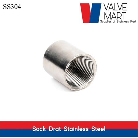 Jual Sok Drat Sock Drat Stainless Steel Inch Shopee Indonesia