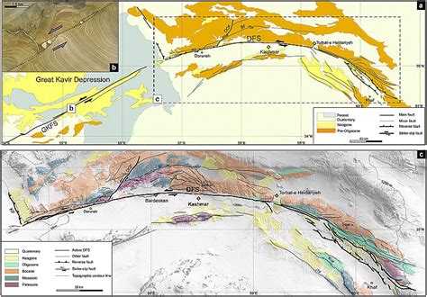 Geomorphic And Structural Variations Along The Doruneh Fault System