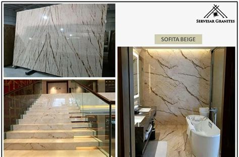 Servesar Granites White Sofita Beige Italian Marble For Flooring