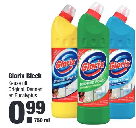 Glorix Bleek Ml Aanbieding Bij Aldi