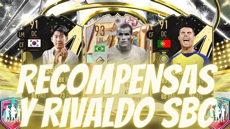 TERMINO A RIVALDO 93 SBC Y ABRO RECOMPENSAS DE FUT CHAMPIONS Fifa23