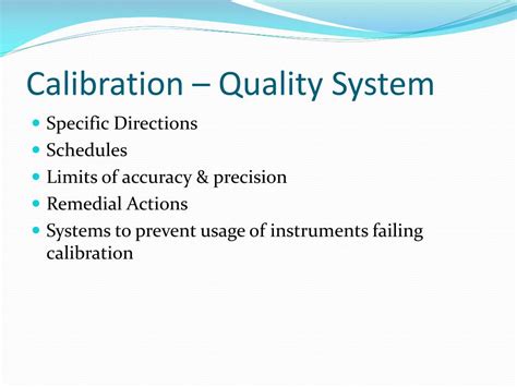 Ppt Equipmentinstrument Calibration Powerpoint Presentation Free Download Id6680226