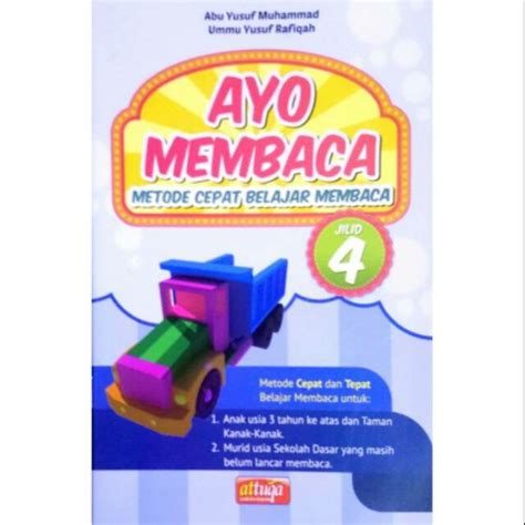 Jual Ayo Membaca Metode Cepat Belajar Membaca Jilid Attuqa