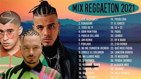 Mix Reggaeton 2021 J Balvin Bad Bunny Rauw Alejandro Natti Natasha