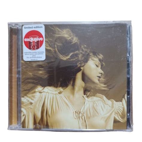 New Cracked Case Taylor Swift Fearless Taylors Version Target 2 Disc Cd