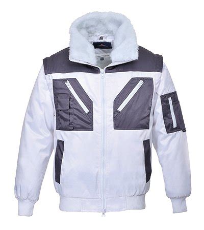 PJ20 Blouson Pilote Bicolore White R