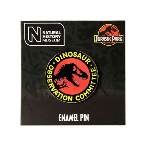 Jurassic Park Enamel Pin Natural History Museum Online Shop