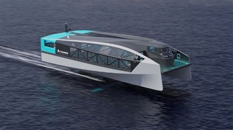 Artemis Releases Design For Hydrofoiling Electric Ferry