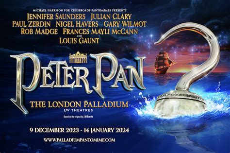 Full cast announced for Peter Pan at the London Palladium this ...