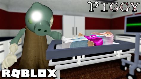 Escape The Hospital From Zombie Piggy Roblox Piggy Chapter Youtube