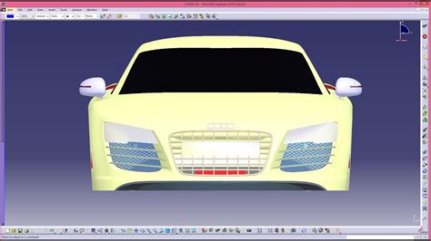 Tutorial On Modeling Audi R In Catia V Part Youtube