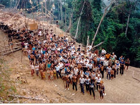 Abholzung Des Regenwalds Penan Aus Dem Regenwald Besuchen Bruno