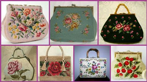 Latest Cross Stitch Handbags Designes Cross Stitch Clutch Designes Youtube