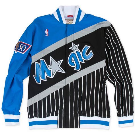 Mitchell And Ness Jacket Orlando Magic Authentic Warm Up Jacket Royal