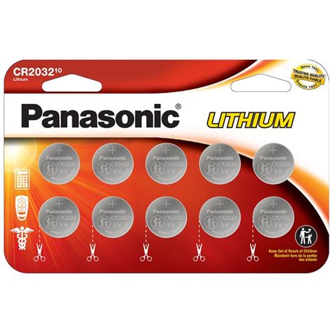 Panasonic Cr Lithium Coin Cell Batteries Pack Pcr P W