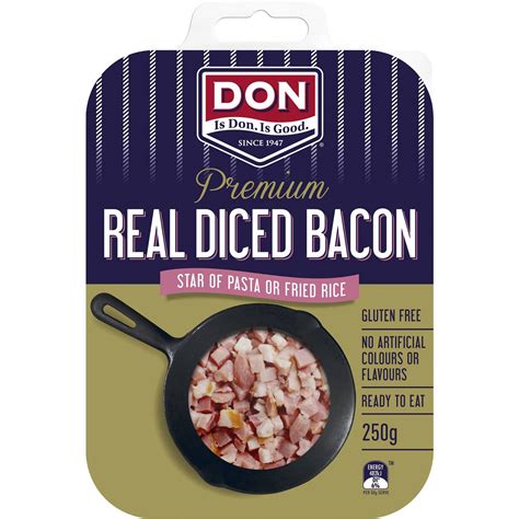 Don Diced Bacon 250g Woolworths