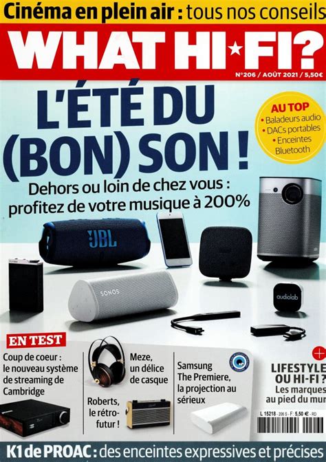 What Hifi Son Et Home Cinéma N° 206 Abonnement What Hifi Son Et