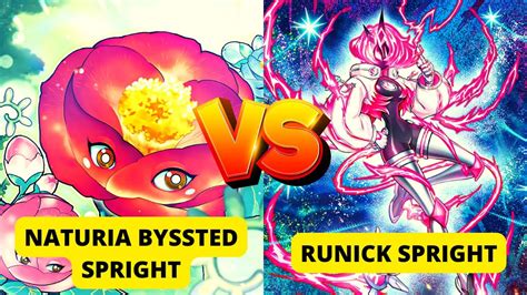 Naturia Spright Byssted Vs Runick Spright Dueling Book Yugioh Youtube