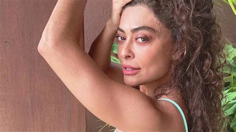 De Biqu Ni Juliana Paes Choca A Web Ao Exibir Corp O