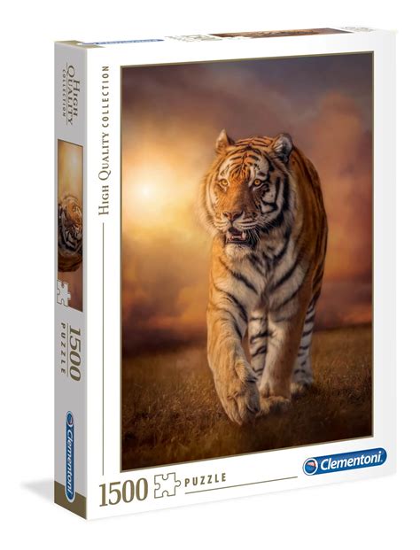 Puzzle 1500 Tigre De CLEMENTONI