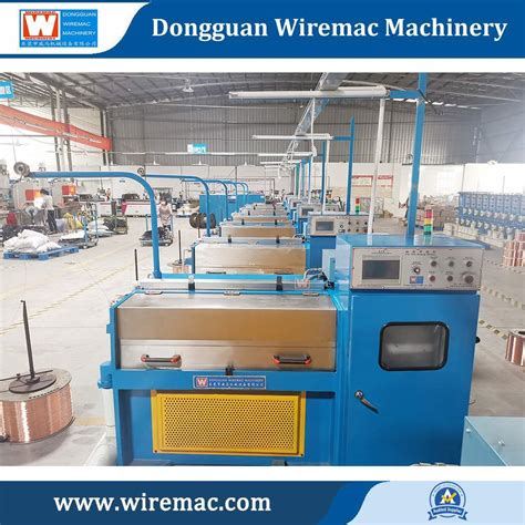 High Quality 2500 M Min Fine Wire Drawing Machine Naked Copper Fine