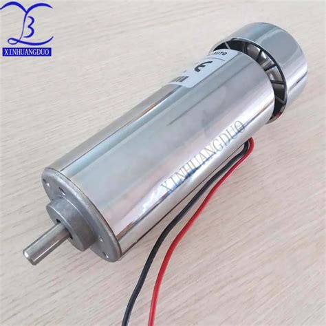 500w Dc Spindle Motor Dc12 48v 12000rpm High Torque Dc Motor Air Cooling High Speed Motor In