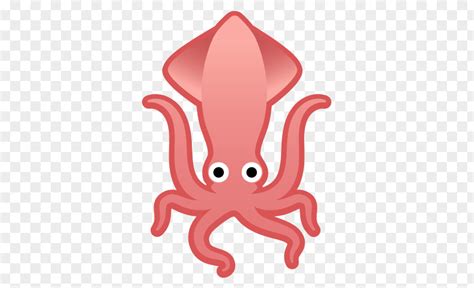 Emoji Squid Octopus Emojipedia Iphone Png Image Pnghero