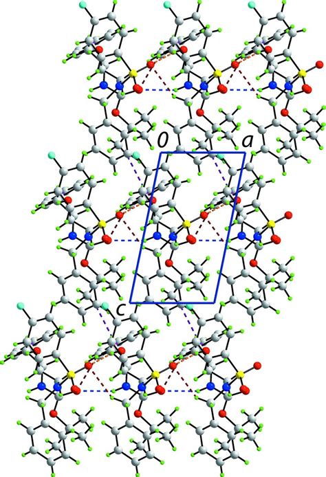 A View Of The Supramolecular Layer In In The Ac Plane I In The